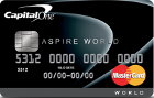capital one aspire world card